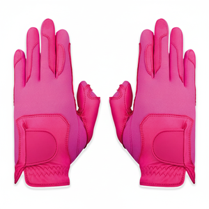 Gants de golf en vrac logo personnalisé OEM ODM Cabretta cuir poignée flexible respirant durable tous temps usage professionnel - Product Image 1