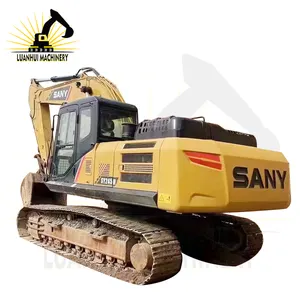 The Sany SY245 Is A Medium-sized Used Crawler Excavator With A Weight Of 24 Tons Excavator