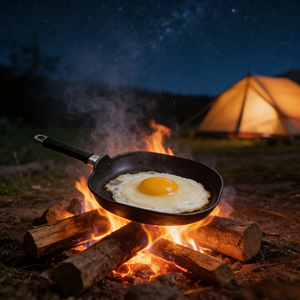 กระทะเหล็กสี่เหลี่ยมขนาด 28 ซม. ใช้ได้กับเตาแม่เหล็กไฟฟ้า 11 นิ้ว รุ่น CK-1320 - Product Image 5