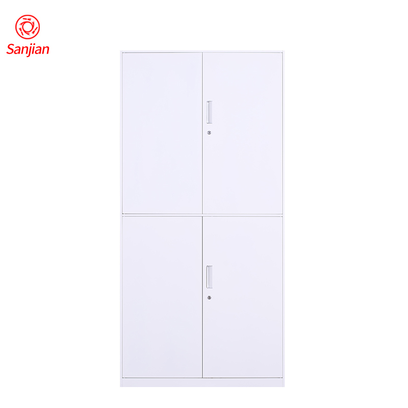 Sanjian disassemble white 4 doors metal handle office equipment steel filing cabinet specifications
