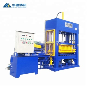 Machine à fabriquer des blocs de béton semi-automatique à petite échelle QT4-15 avec un prix abordable - Product Image 1
