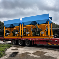 Machine de gravitation à double chambre pour la séparation des minerais dans les installations minières