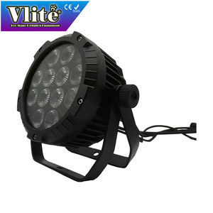 Projecteurs LED PAR RGBWA étanches IP65 110W 12 pièces avec contrôle DMX512, angles de faisceau 25-60° - Product Image 2
