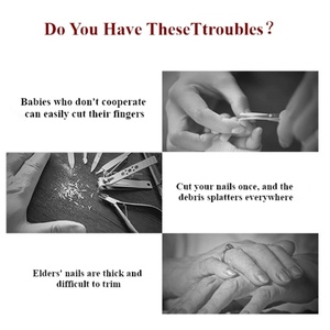 Custom logo Home Use Nail Clippers <b>Electric</b> Nail Trimmer Pedicure Care <b>Kit</b> - Product Image 5