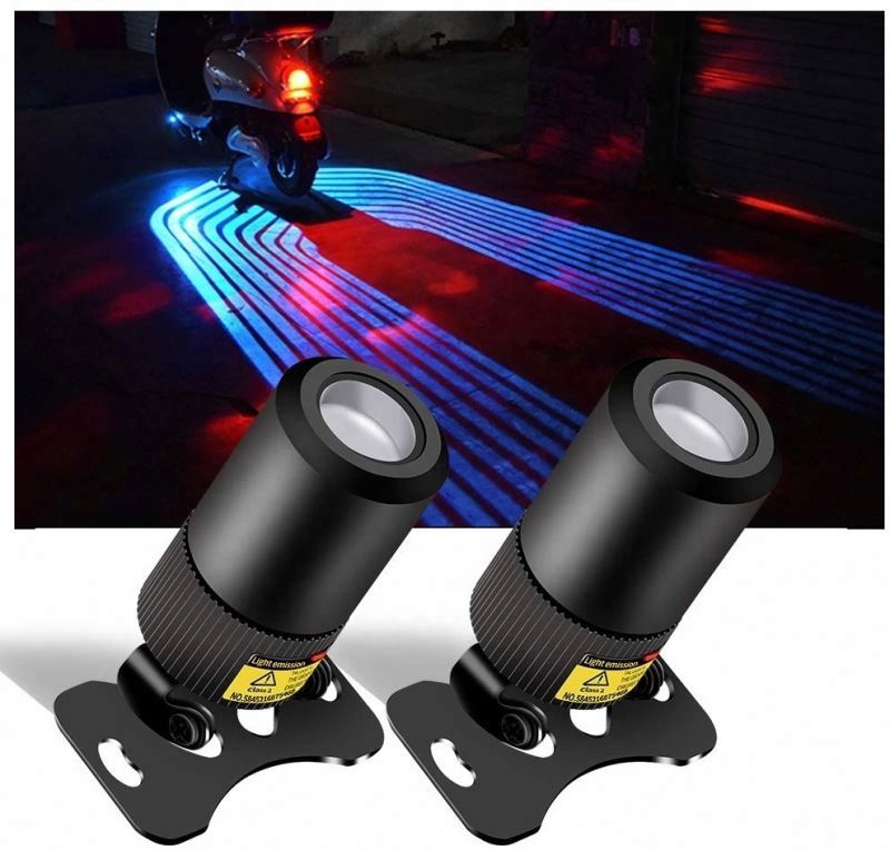 Система освещения мотоцикла, привидение, тень, приветственное освещение, мотор, лазерная точечная лампа, проектор, мотоциклетные огни с крыльями ангела