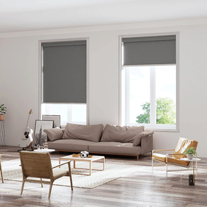 Outdoor Motorised Roller Blinds <strong>Windows</strong> Electric Remote Control Pergole Shades Vertical Pattern Roller Blinds - Product Image 1