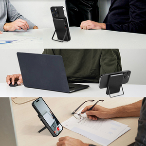 Vente chaude Pop up Nouveau Brevet Téléphone Stand MagSafe Carte Casier RFID Titulaire De La Carte De Crédit pour Unisexe - Product Image 4