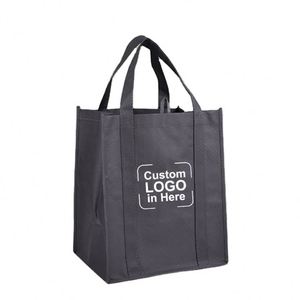 Bolsas de Compras Reutilizables Personalizadas de Tela No Tejida YY98 con Logotipos - Product Image 1