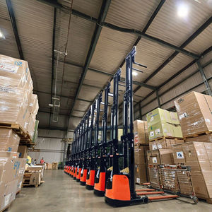 Carretilla retráctil eléctrica CQD20 de 1,6 toneladas con asientos, carretillas elevadoras eléctricas de 2-8m y 7,5 m-12m, Varios tamaños disponibles - Product Image 4