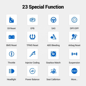 جهاز تشخيص السيارات العالمي الجديد VDIAGTOOL D200 لعام 2025 مع 23+ وظيفة إعادة ضبط وأداة إعادة ضبط مستشعر نظام مراقبة ضغط الإطارات مقارنة بـ XTOOL A30M - Product Image 6