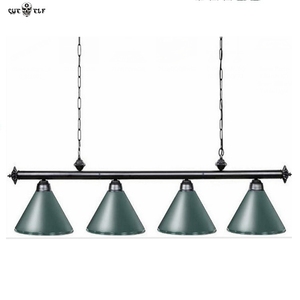 Cueelf Phong Cách Phổ Biến Màu Kính 4-Light Knockdown Khung Billiard <span class=keywords><strong>Pool</strong></span> Snooker Bảng Ánh Sáng - Product Image 5