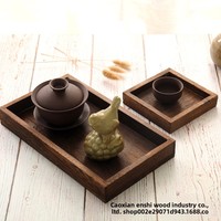 Ensemble de table à thé sept pièces avec soucoupe, plateau de style brasero, design rétro minimaliste de luxe, pour café et thé, en stock pour hôtel