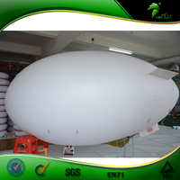 Nouveau style de dirigeable publicitaire gonflable / dirigeable / zeppelin avec télécommande / dirigeable télécommandé pour intérieur