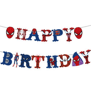 Platos, Vasos y Globos de Papel Coloridos con Temática de Spiderman, Regalos para Niños, Cumpleaños, Graduación, Navidad, Pascua - Product Image 6
