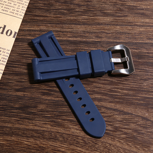 Correa de reloj Jettda de alta calidad, impermeable, de fluororubber, compatible con Panerai-Luminor Submersible serie <span class=keywords><strong>PAM</strong></span> 20/<span class=keywords><strong>22</strong></span>/24mm - Product Image 2