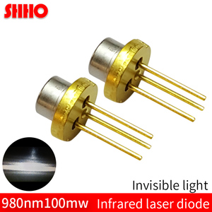 Diode laser infrarouge légère TO18/diamètre 5,6 mm 980 nm 100 mW, lanceur laser IR, pièces de capteur de télémètre - Product Image 2