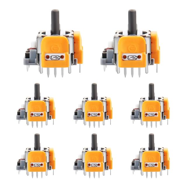 Wholesale Ginfull Hall Effect 3D Analog Joystick for Switch Pro PS4 PS5 Xbox Series S X Controller Hall Drift-free Joystick