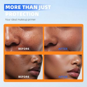 Protector Solar Invisible en Gel SPF50+ PA+++ al por Mayor para Pieles Oscuras, Sin Residuos Blancos, Sin Aceites, Resistente al Agua, 30ml - Product Image 6