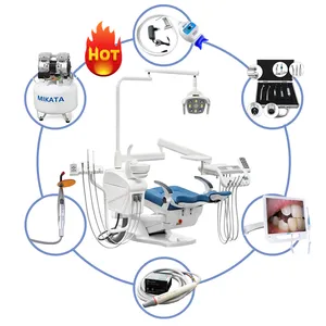 CE New Style Computer Controlled MKT-700U italian dental chair dental portable chair with monitor for dental equipment