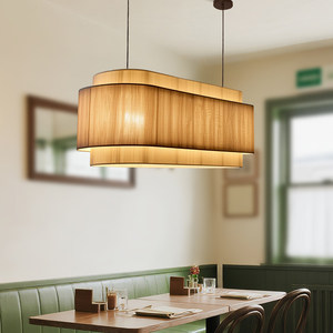 Lustre long design pour cafés, restaurants, luminaires LED pour la maison - Product Image 2