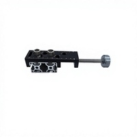 Poinçon de positionnement en alliage d'aluminium pour ligne de montage 9027, outil de bricolage pour profilés, connexions perforées, têtes fraisé, laser ponctuel indirect
