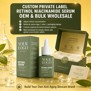 Suero de Retinol con Fórmula de Niacinamida para el Cuidado de la Piel, Tendencia ODM OEM, Textura Suave, Refina los Poros, Reaparece la Piel Juvenil, Tono Uniforme - Product Image 3