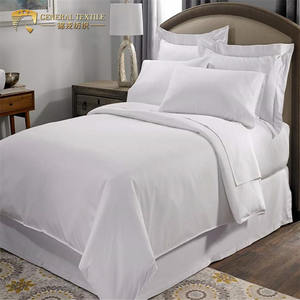 Lüks 300 Tel Sayılı Otel Ev Günlük Yatak Örtüsü Setleri Pürüzsüz Rahat - Product Image 4