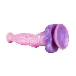 9.8in Huge Fantasy Horse <b>Dildo</b> Soft Silicone Colorful Adult Sex Toys for Women Vaginal Massager Anal Dilator Women Gay - Product Image 5