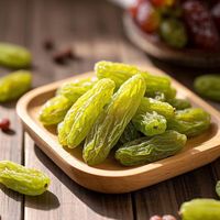 HUARAN Vente en gros d'usine de fruits sucrés à bas prix raisins secs verts séchés naturels purs