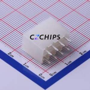 C4255WVA-2X04P Wire-to-Board Pin Header Through hole Component (THT),P=4.2mm Connector 2x4P 4.2mm Through Hole 8P - Product Image 2