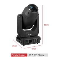 Luz Móvil Profesional A380 de 550W BSW 3 en 1 con Enfoque Ajustable y Sistema Óptico, Lámpara de Escenario para Conciertos al Aire Libre, Clubes, KTV y Fiestas
