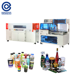 Machine d'emballage rétractable à barre verticale en <span class=keywords><strong>L</strong></span> automatique Machine d'emballage scellant et rétractable Machine d'emballage rétractable pour nouilles de tasse - Product Image 2