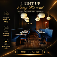 Meubles de restaurant modernes et écologiques en cuir PU, tables et chaises carrées pour la restauration rapide, hôtels et restaurants
