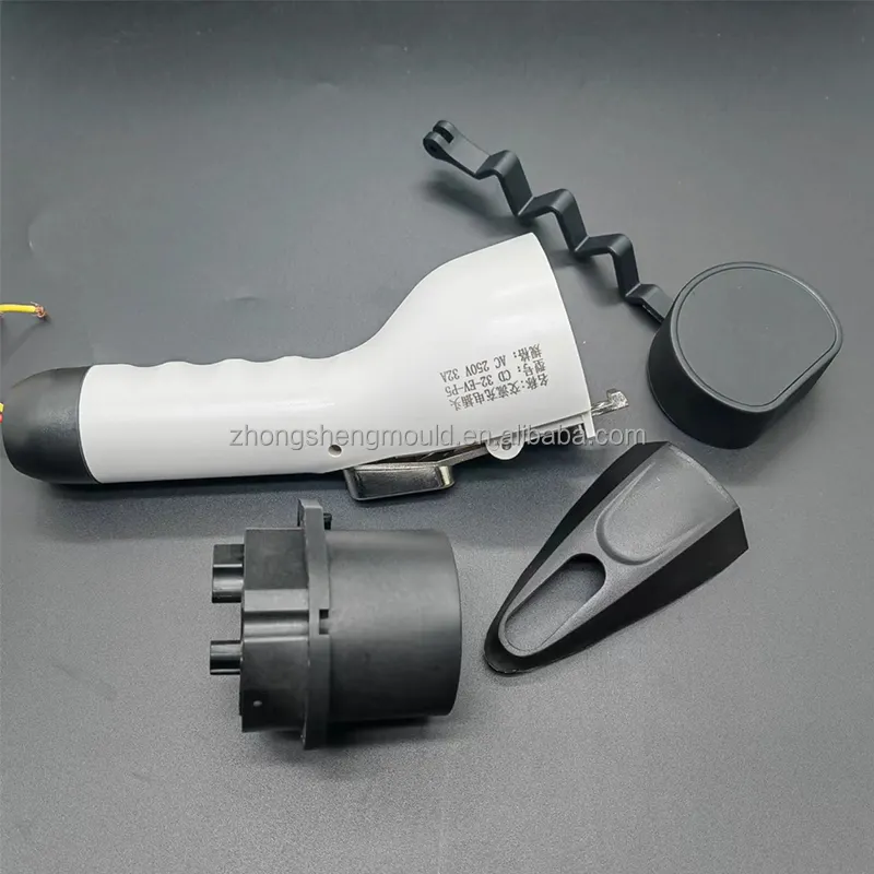 Изготовленный на заказ Новый энергетический EV зарядный пистолет оболочка пресс-форма для пластиковой инъекции завод
