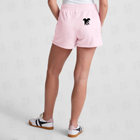 Pantalones Cortos Deportivos Holgados de Alta Calidad para Mujer, Cintura Media con Cordón Ajustable, Antipilling, Forro Polar Sólido, Ecológicos