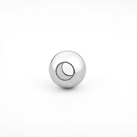 Boules en acier inoxydable 1in avec trou boule creuse en acier inoxydable qualité alimentaire 6mm 8mm 10mm billes en acier inoxydable 316 fo