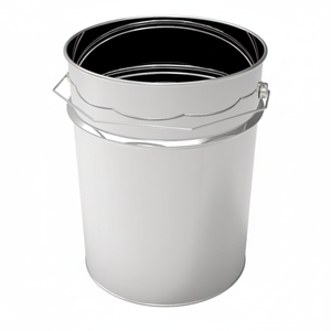 Seau métallique agricole Kontensan K025 8 L, diamètre 220 mm x hauteur 217 mm, Turquie - Product Image 2