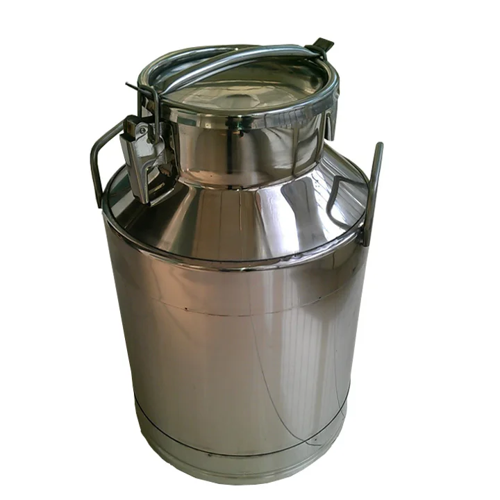 10L-50L ढक्कन के साथ 304 स्टेनलेस स्टील दूध churn