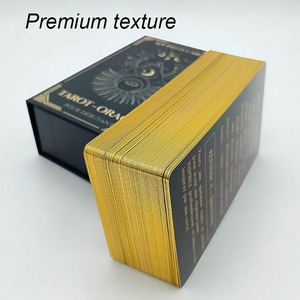 <span class=keywords><strong>Cartas</strong></span> <span class=keywords><strong>de</strong></span> Tarot con Borde Dorado Personalizado, Exquisito Mazo <span class=keywords><strong>de</strong></span> Tarot con Lámina Dorada, <span class=keywords><strong>Cartas</strong></span> <span class=keywords><strong>de</strong></span> Oráculo para Adivinación, <span class=keywords><strong>Cartas</strong></span> Espirituales para <span class=keywords><strong>Lectura</strong></span> Mística - Product Image 2