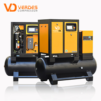 Compresseur d'air VERDES électrique 15kw 24hp 3m3/min 116psi compresseur d'air à vis stationnaire utilisé industriel pour système d'air