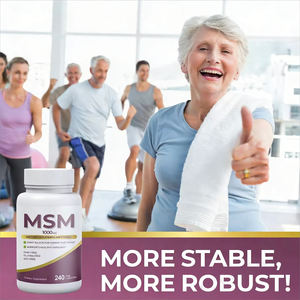 VitaHall OEM Yetişkin Eklem Kemik Desteği Glukozamin Kondroitin Msm Kapsülleri 1000mg Özelleştirilmiş - Product Image 2