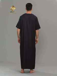 HARAMAIN Nouvelle tenue décontractée pour hommes musulmans marocains, en mélange polyester et viscose sans couture, fabriquée dans une excellente usine - Product Image 3