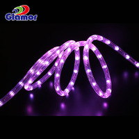Luminaires LED en forme de corde, imperméable conforme à la norme IP65, autonomie de 50 mètres, luminaire décoratif d'extérieur, idéal pour une maison ou un arbre