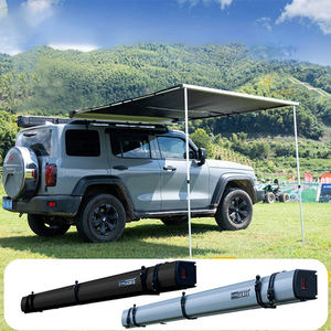Auto-Seitenmarkise Vordach für Outdoor-Camping, Vinyl Auto-Seitenzelt Markisendach Zeltdach Ausrüstung - Product Image 1