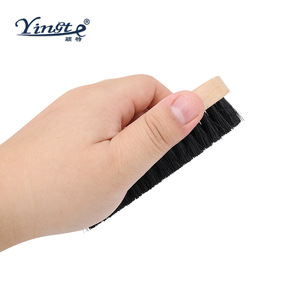Yinste <b>Shoe</b> Brush Solid Wood Black Bristles Stain Removal Household Cleaning - Product Image 3