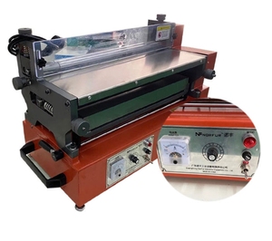 Máquina automática de pegado de etiquetas para bolsas de papel, suelas de zapatos de cuero, pegamento blanco, máquina de escritorio para pegado manual de bolsas de papel y estuches de cuero. - Product Image 3