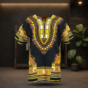 Impresionantes Dashikis de Algodón de Primera Calidad con Bordado, Opciones de Tallas Grandes, Diseños Elegantes, Envío Inmediato - Product Image 3