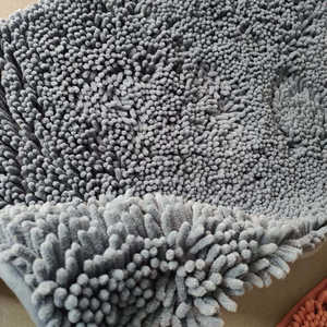 Tapis de porte rafraîchissant pour chien, patins boueux, super absorbant, fibre ultra-fine, antidérapant, lavable, tapis moderne pour animaux de compagnie, séchage rapide, patins à neige - Product Image 4