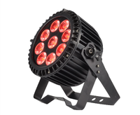 Par 56 LED DMX Slim Par Light Stage RGB Wash Light DMX Flat Par 9 Leds Wedding Light