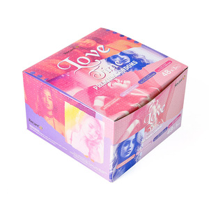 Préservatifs en latex à pois multi-saveurs de haute qualité, 3 pièces, format portefeuille, pour distribution mondiale – Approvisionnement direct usine - Product Image 1